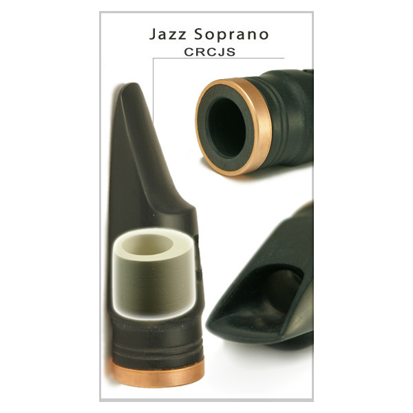 Ustnik do saksofonu sopranowego Drake Ceramic Resonance Chamber Jazz Soprano CRCJS 8