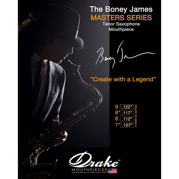 Ustnik do saksofonu tenorowego Drake Master Series Boney James 9