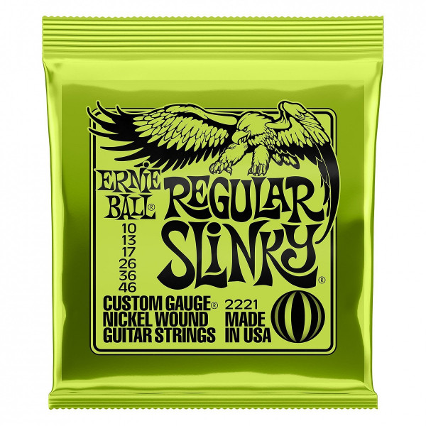 Struny do gitary elektrycznej Ernie Ball EB 2221 10-46