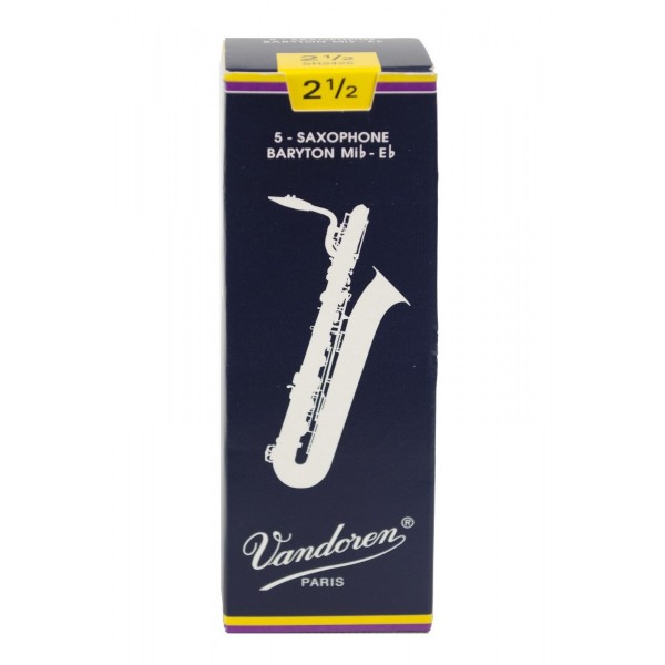 Stroiki do saksofonu barytonowego Vandoren Traditional - opakowanie 5 sztuk