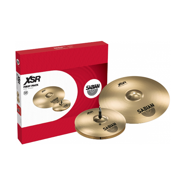 Zestaw talerzy Sabian XSR First Pack 14" hi-hat, 16" fast crash