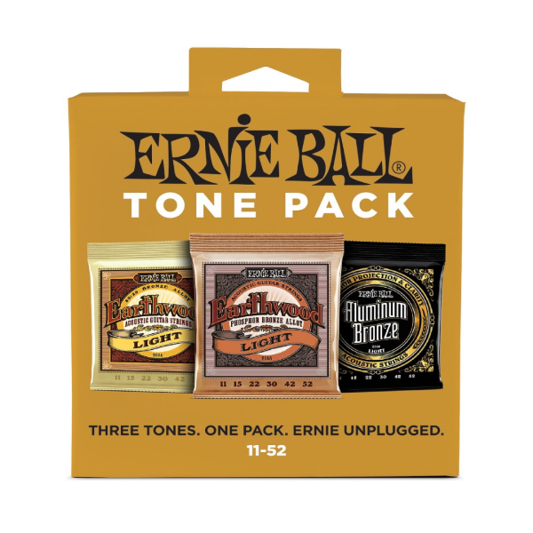 Struny do gitary akustycznej Ernie Ball EB 3314 11-52 3 kpl.