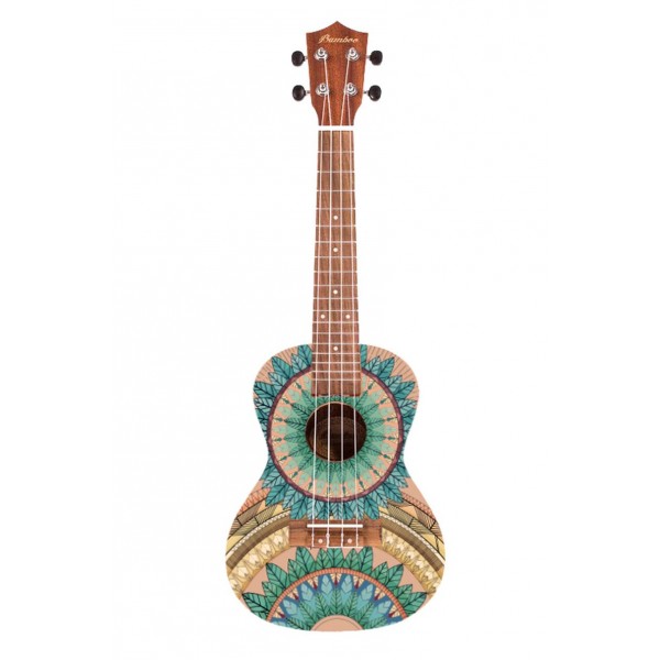 Ukulele koncertowe Bamboo BU-23S Fresh Aqua